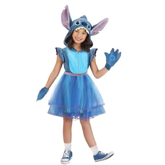 NWT - Disney Lilo & Stitch Costume Dress for Girls | Size Small (6X–8) - Picture 1 of 16